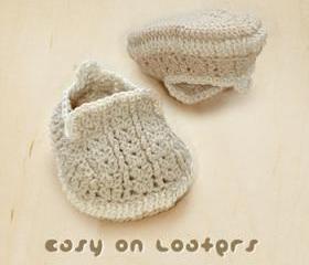 Khaki Easy On Loafers Crochet PATTERN, SYMBOL DIAGRAM (pdf)